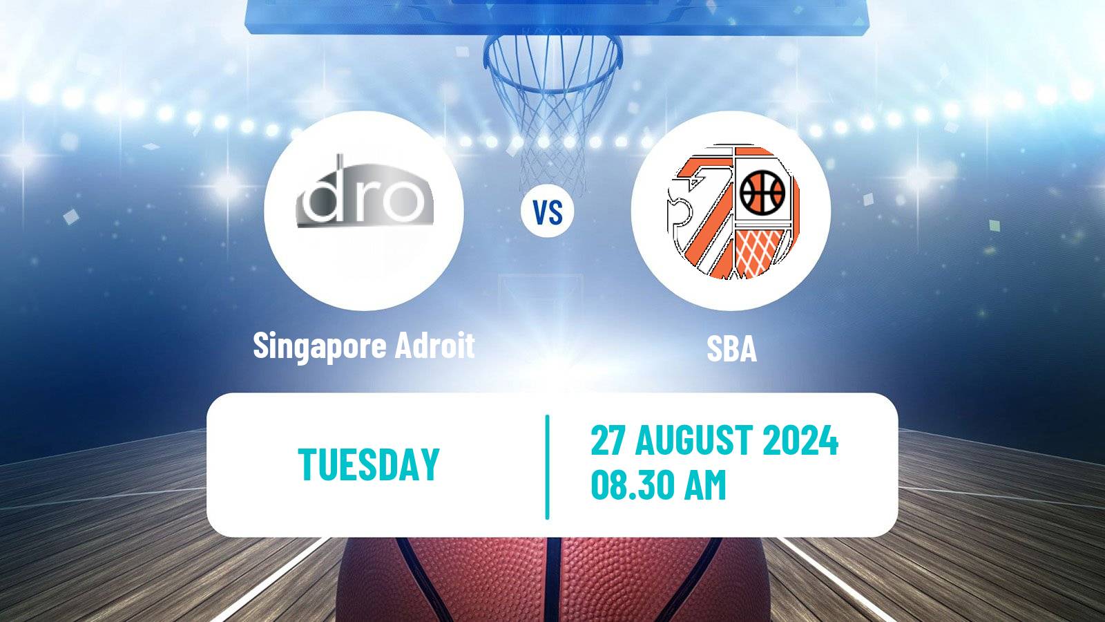 Basketball Singapore NBL Singapore Adroit - SBA