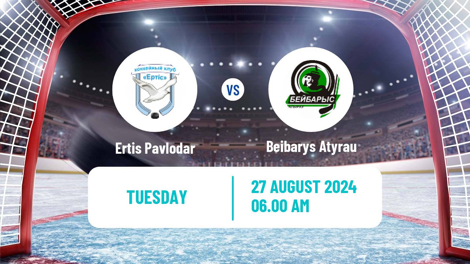 Hockey Kazakh Ice Hockey Cup Ertis Pavlodar - Beibarys Atyrau