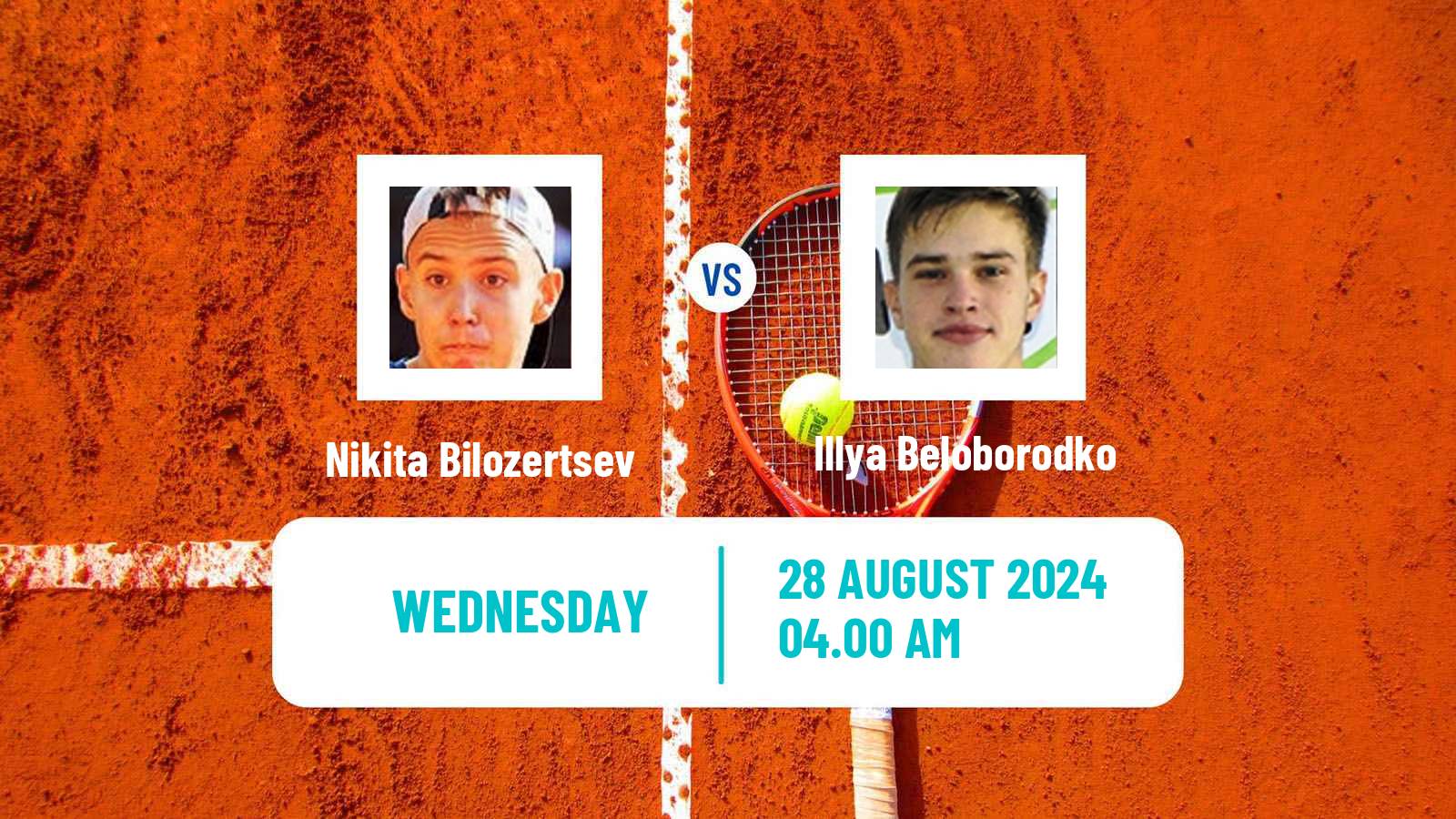 Tennis ITF M15 Budapest Men Nikita Bilozertsev - Illya Beloborodko