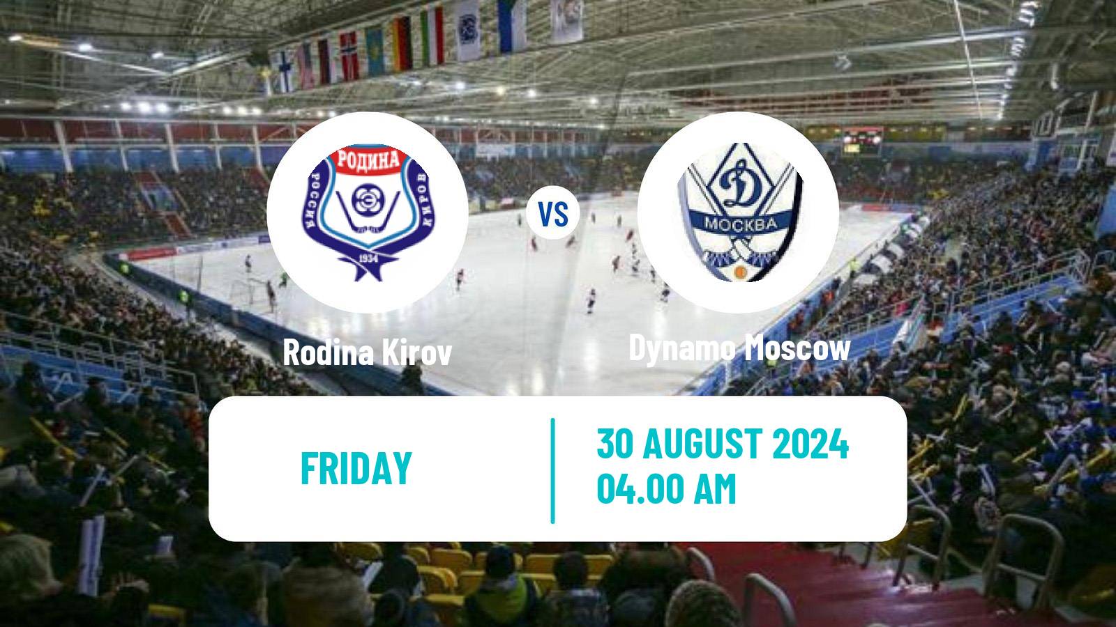 Bandy Russian Cup Bandy Rodina - Dynamo Moscow