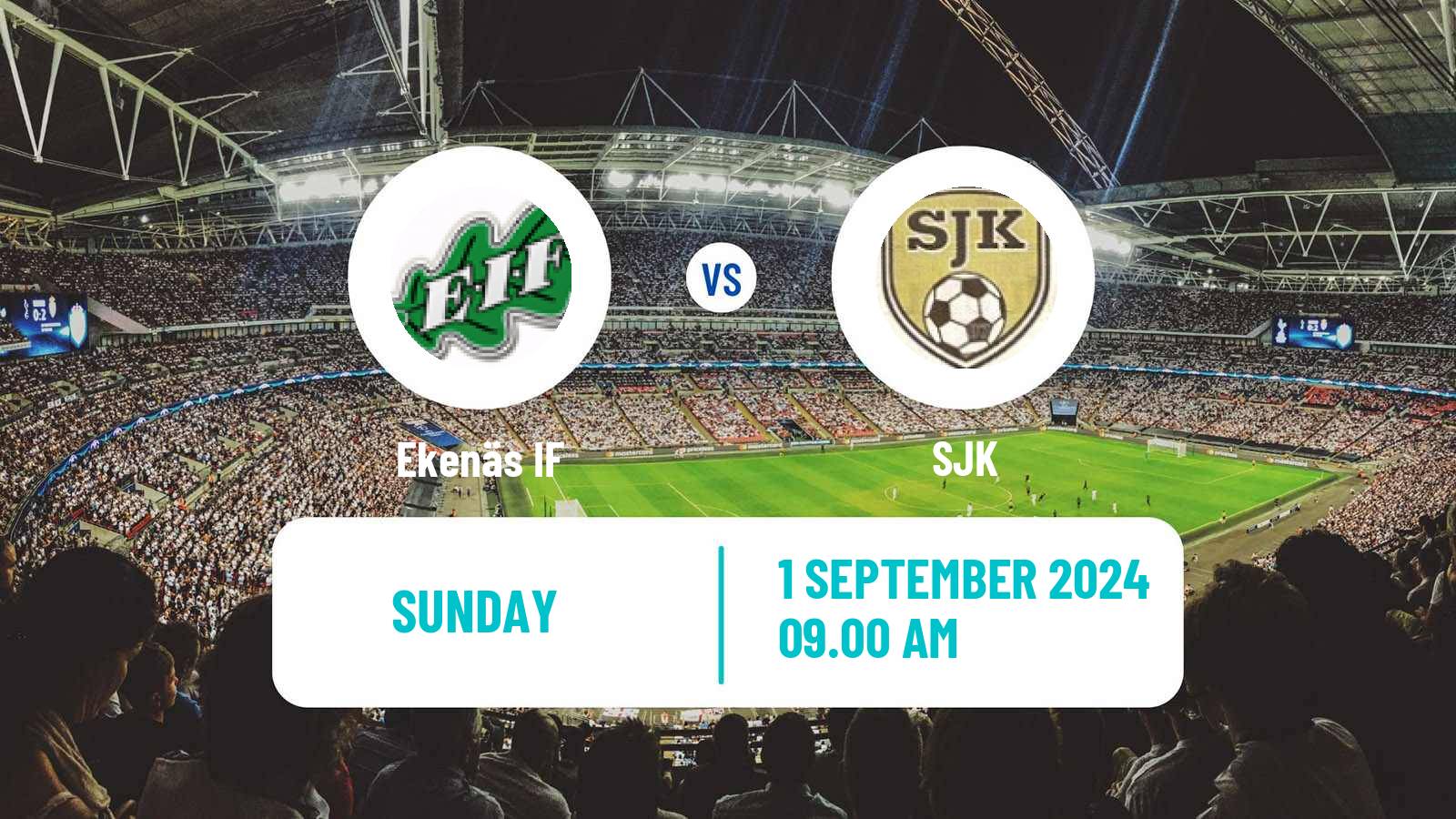 Soccer Finnish Veikkausliiga Ekenäs - SJK