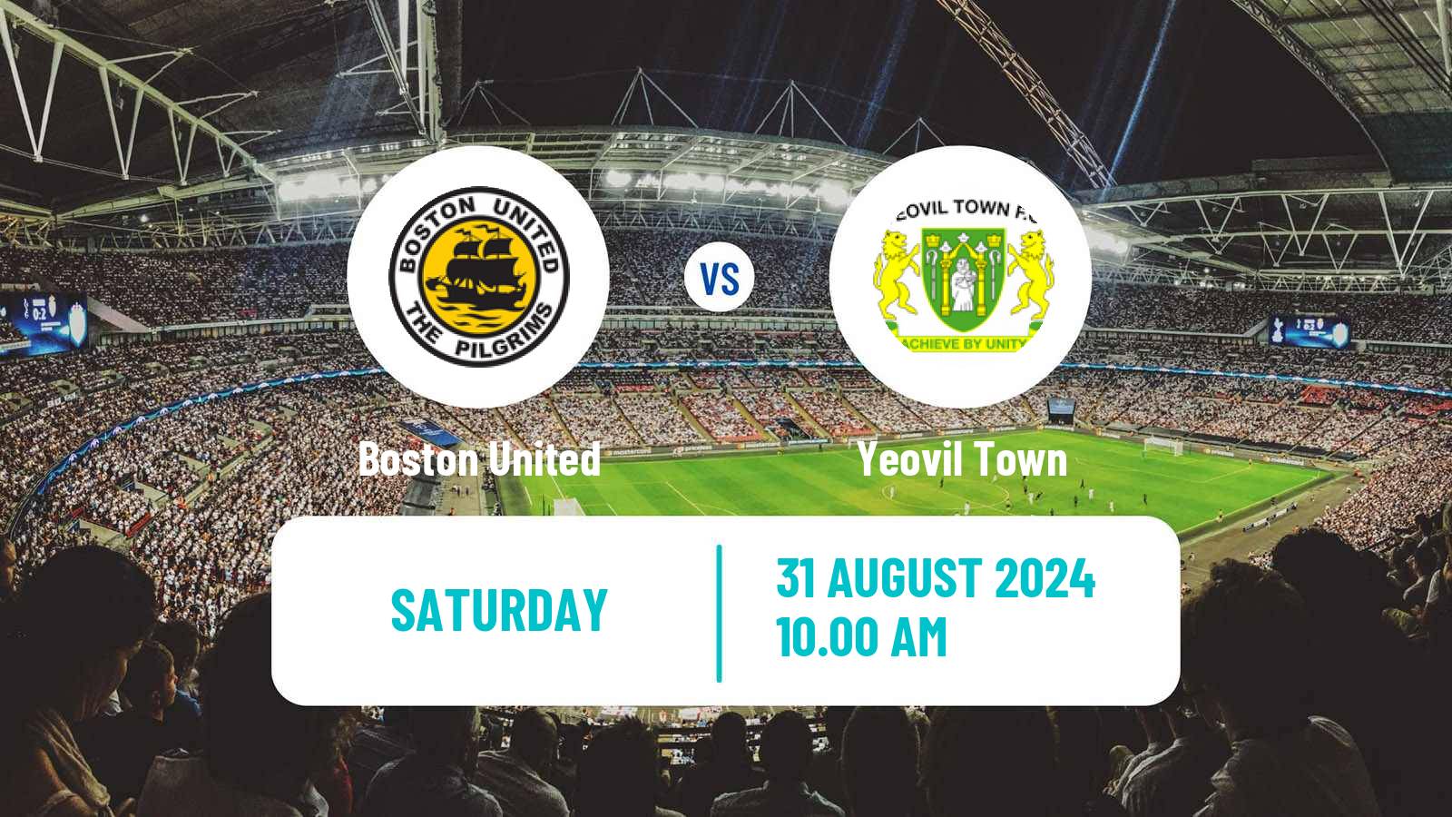 Soccer English National League Boston United - Yeovil Town