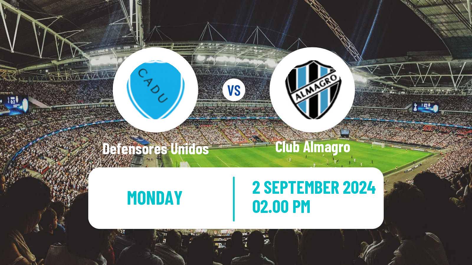 Soccer Argentinian Primera Nacional Defensores Unidos - Club Almagro