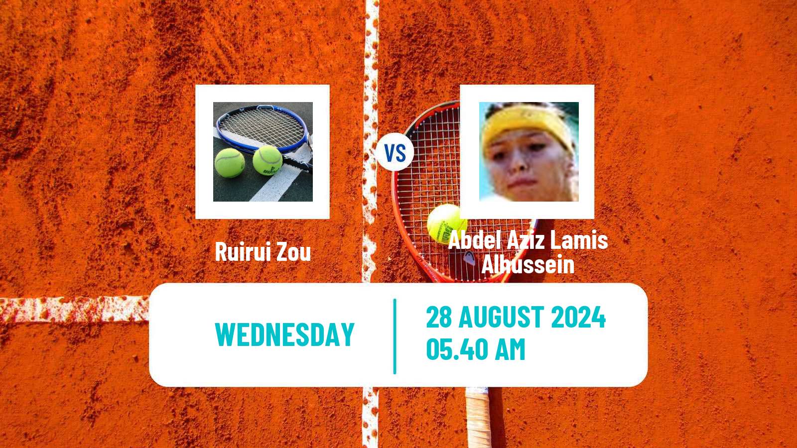 Tennis ITF W15 Monastir 33 Women Ruirui Zou - Abdel Aziz Lamis Alhussein