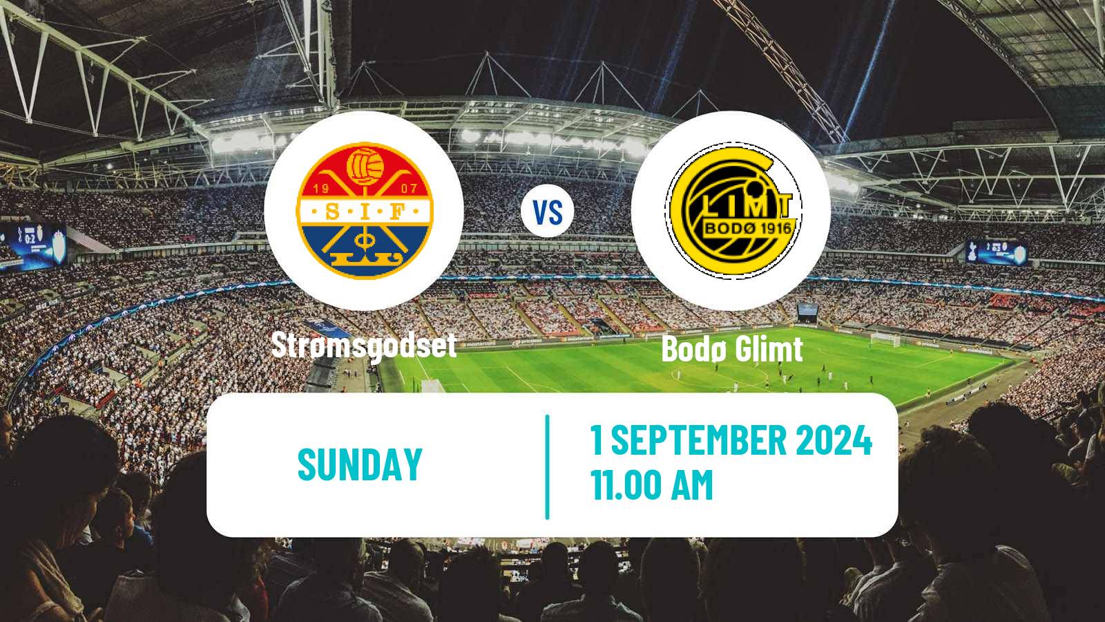 Soccer Norwegian Eliteserien Strømsgodset - Bodø Glimt