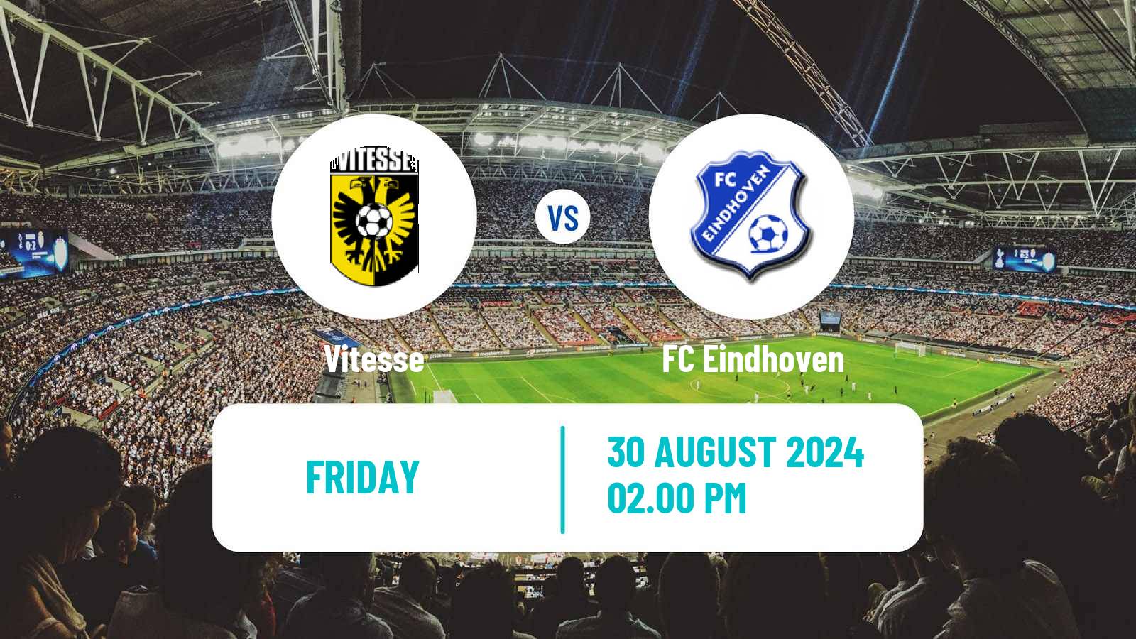 Soccer Dutch Eerste Divisie Vitesse - FC Eindhoven