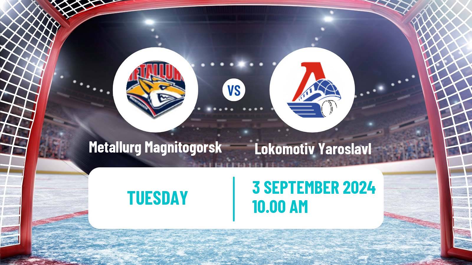 Hockey KHL Metallurg Magnitogorsk - Lokomotiv Yaroslavl