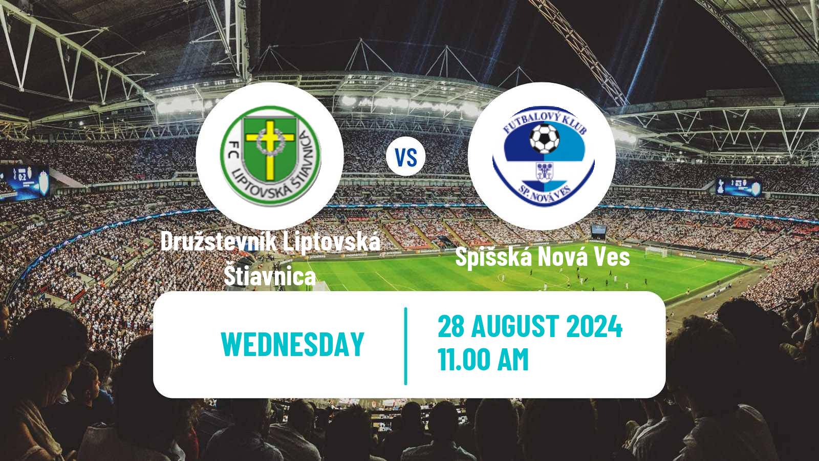 Soccer Slovak Cup Družstevník Liptovská Štiavnica - Spišská Nová Ves