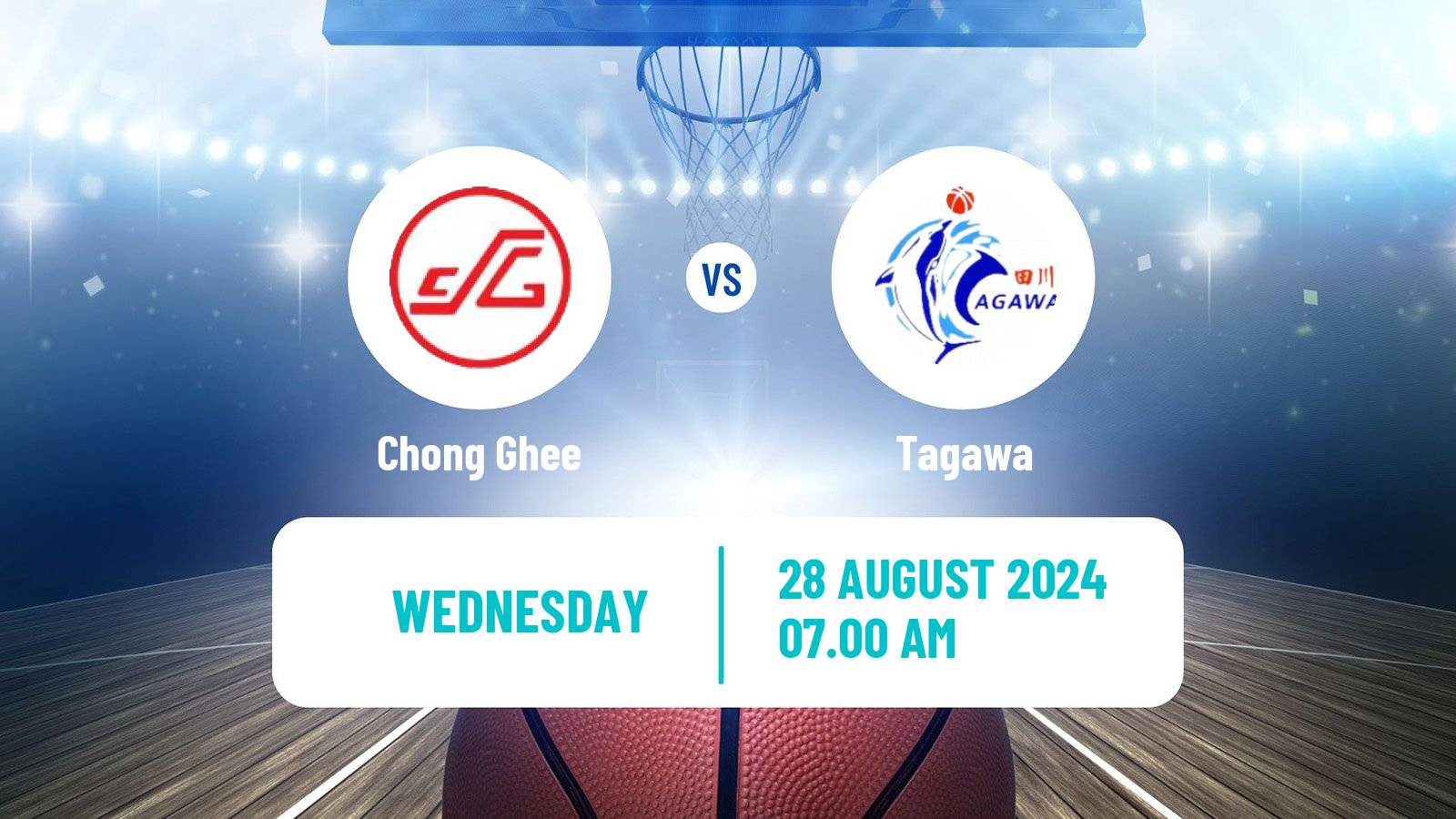 Basketball Singapore NBL Chong Ghee - Tagawa