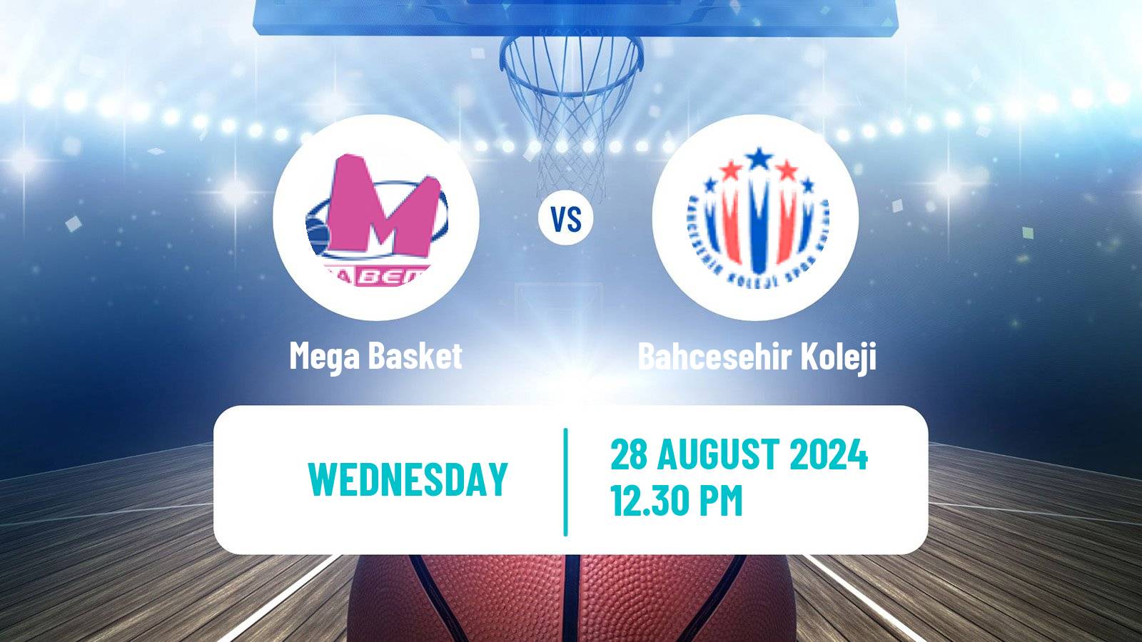 Basketball Club Friendly Basketball Mega Basket - Bahcesehir Koleji