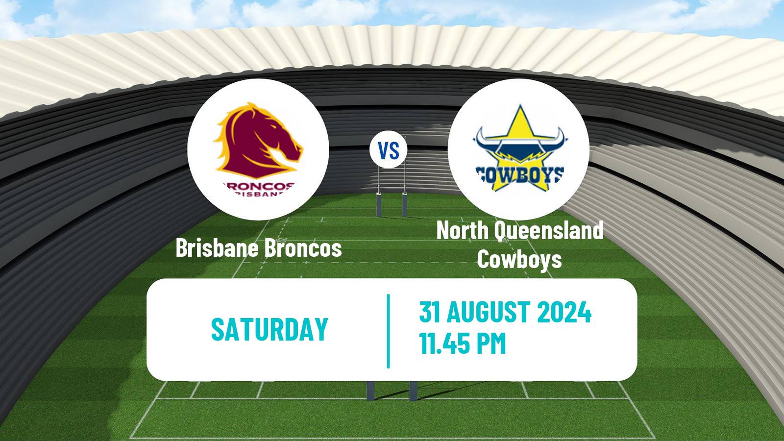 Rugby league Australian Premiership Rugby League Women Brisbane Broncos - North Queensland Cowboys