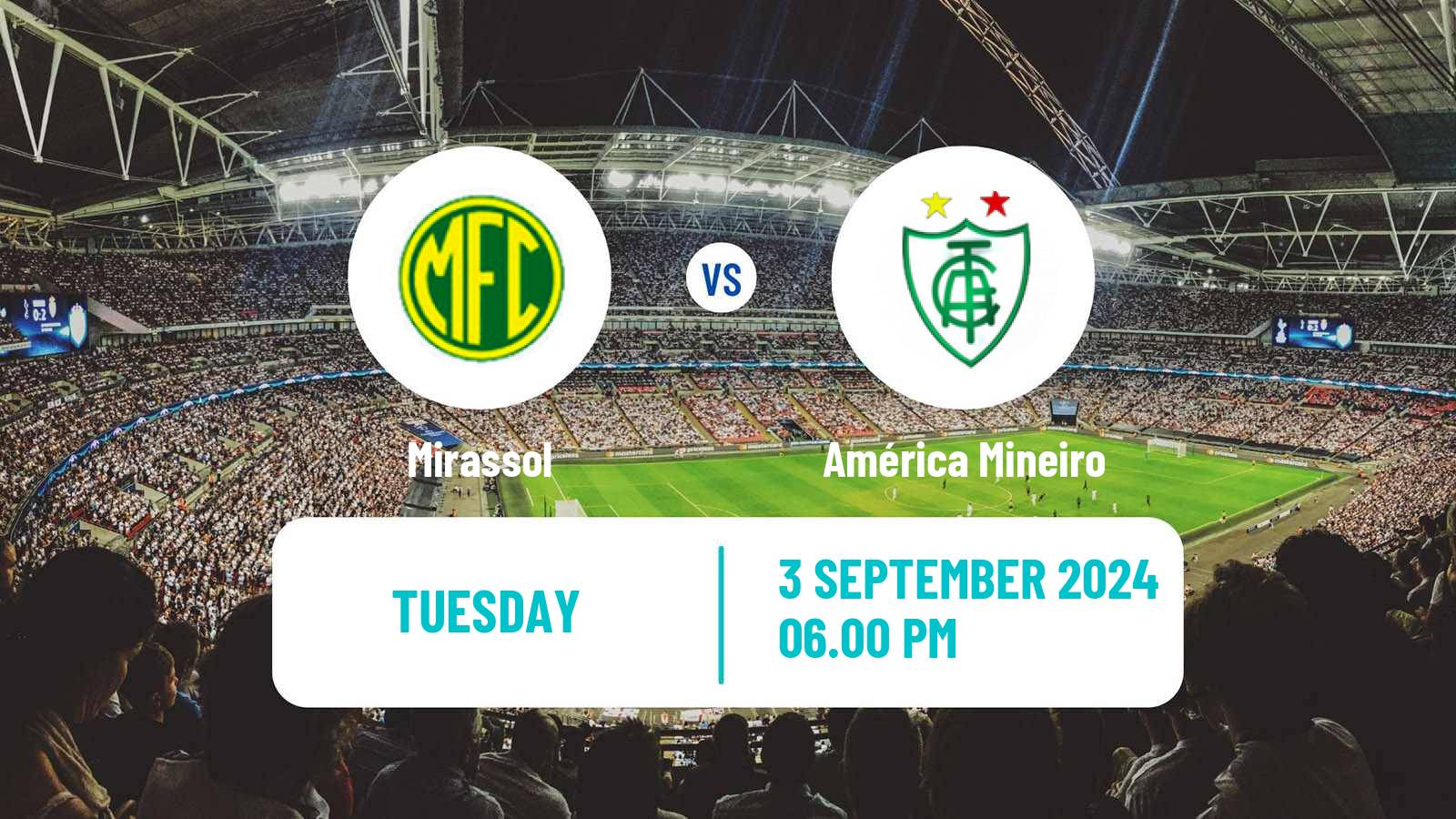 Soccer Brazilian Serie B Mirassol - América Mineiro