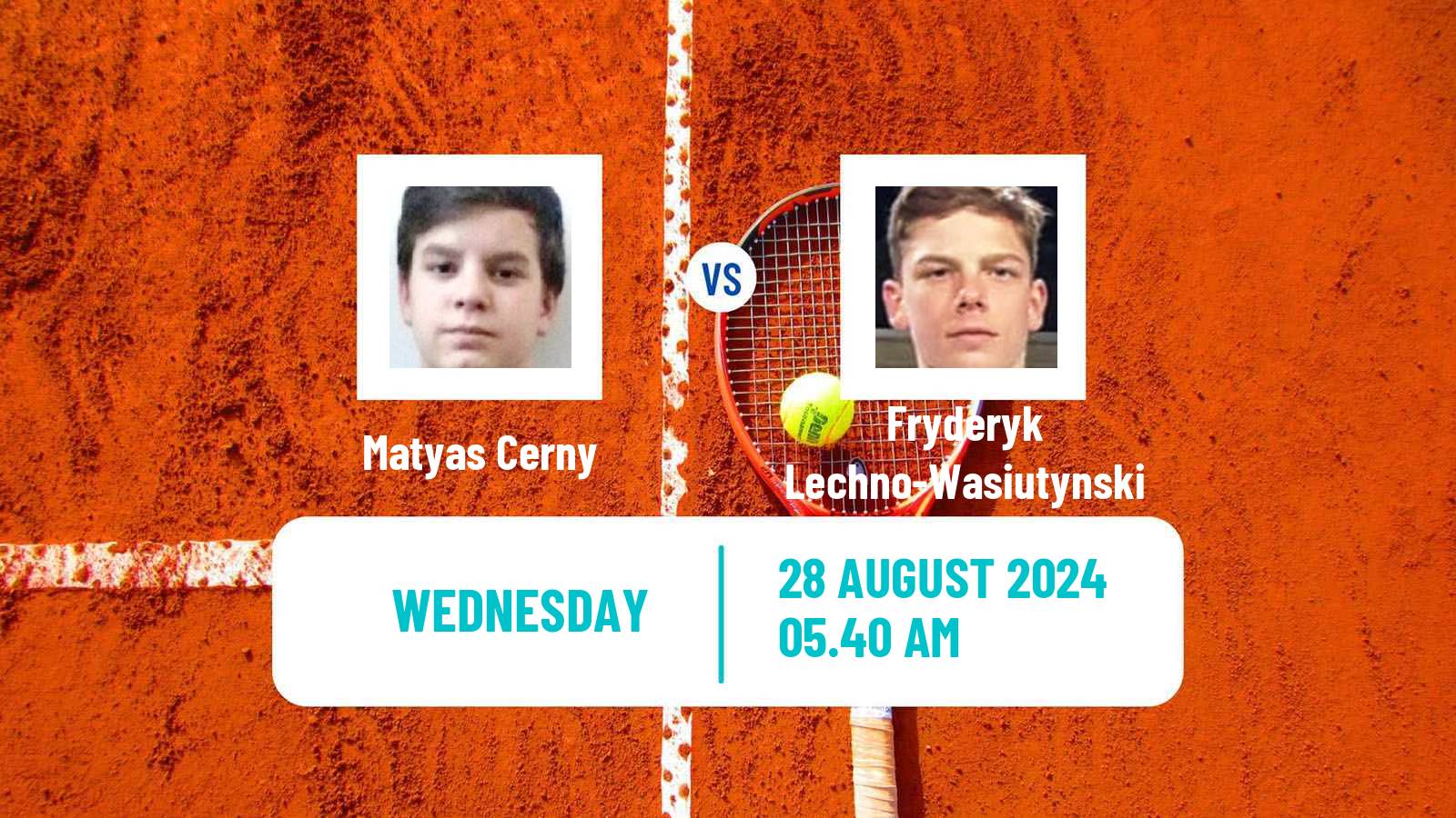 Tennis ITF M15 Szczawno Men Matyas Cerny - Fryderyk Lechno-Wasiutynski