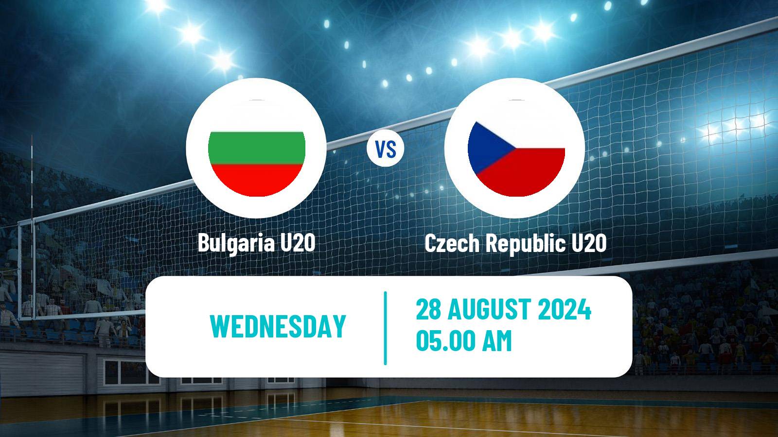 Volleyball European Championship U20 Volleyball Bulgaria U20 - Czech Republic U20