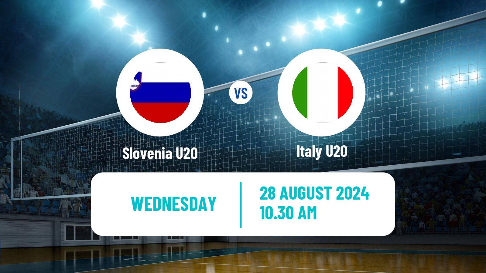 Volleyball European Championship U20 Volleyball Slovenia U20 - Italy U20