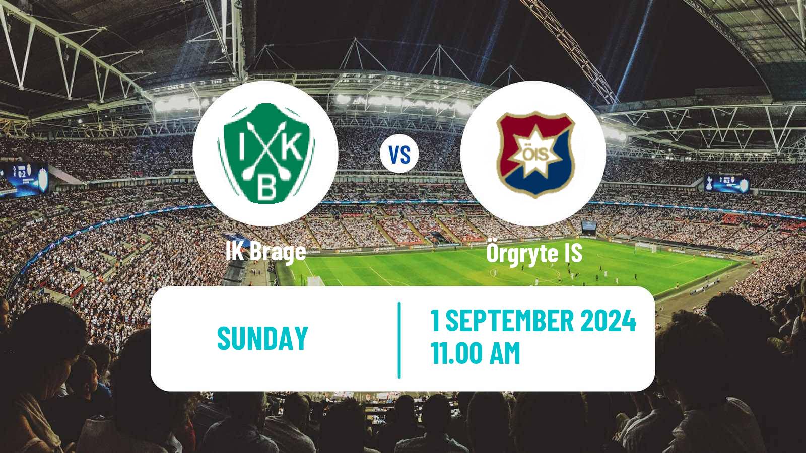 Soccer Swedish Superettan Brage - Örgryte