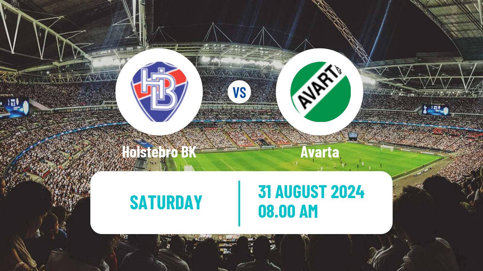 Soccer Danish 3 Division Holstebro - Avarta