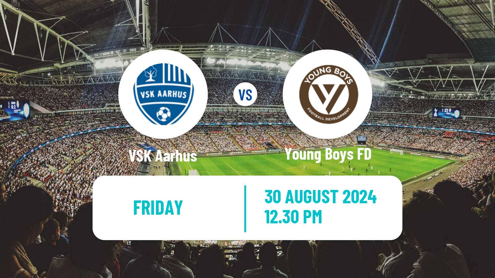 Soccer Danish 3 Division VSK Aarhus - Young Boys FD