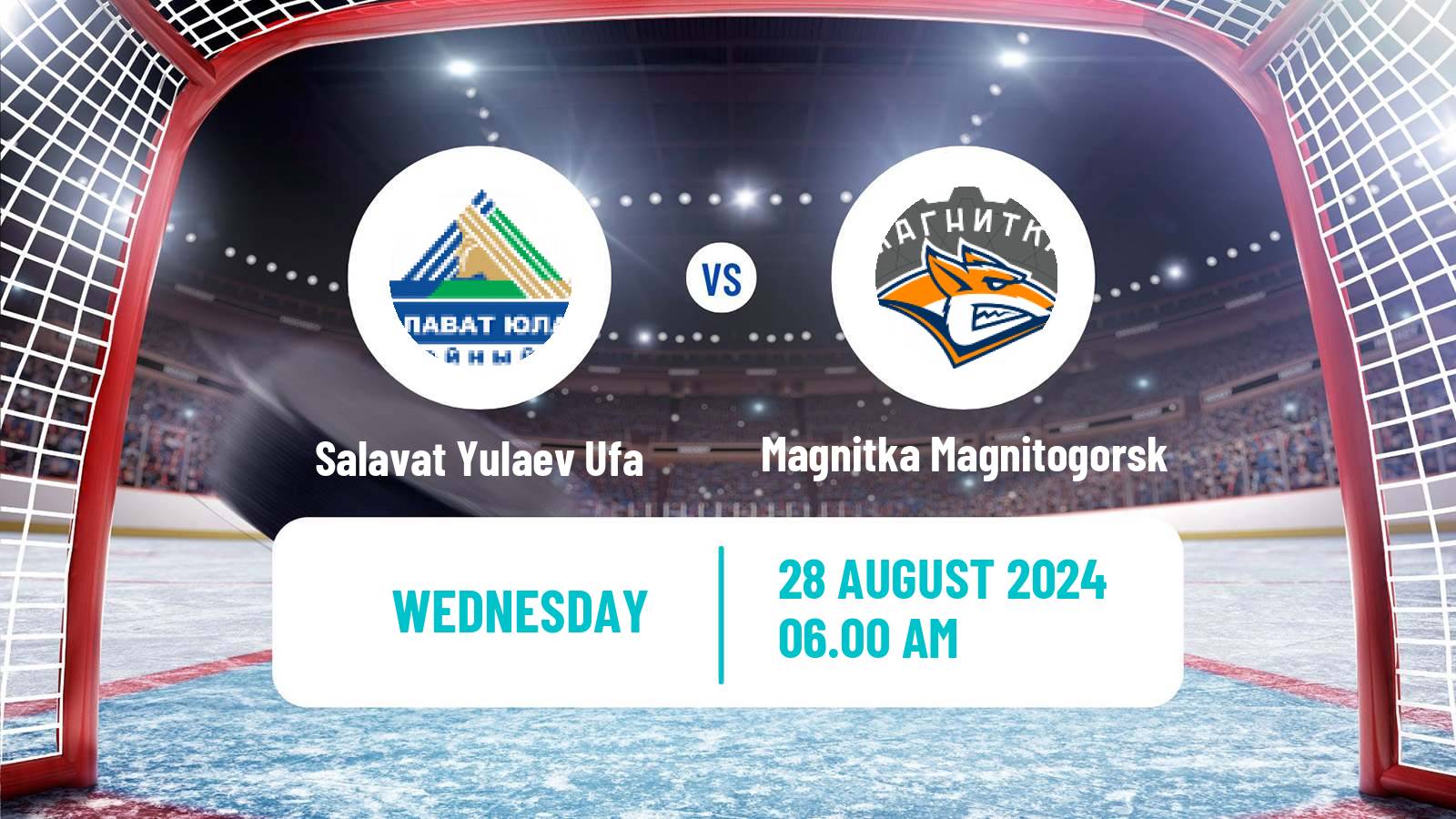 Hockey Club Friendly Ice Hockey Salavat Yulaev Ufa - Magnitka Magnitogorsk