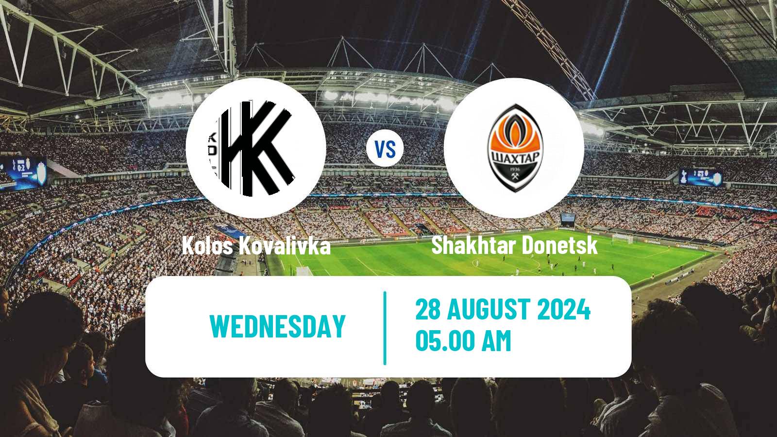 Soccer Ukranian Championship Women Kolos Kovalivka - Shakhtar Donetsk