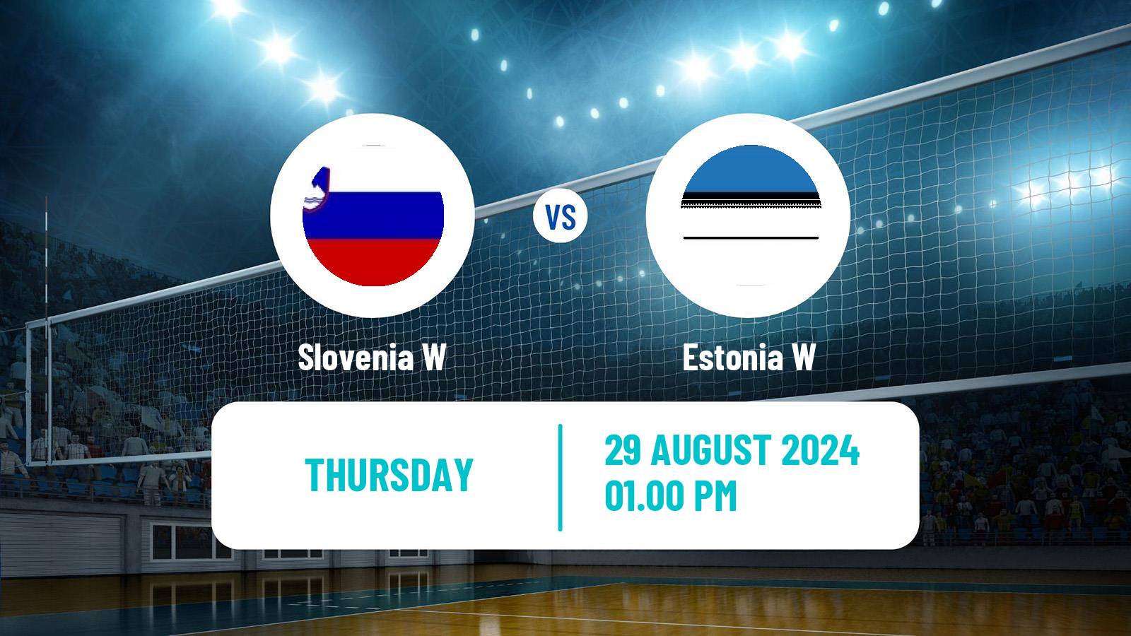 Volleyball European Championships Volleyball Women Slovenia W - Estonia W