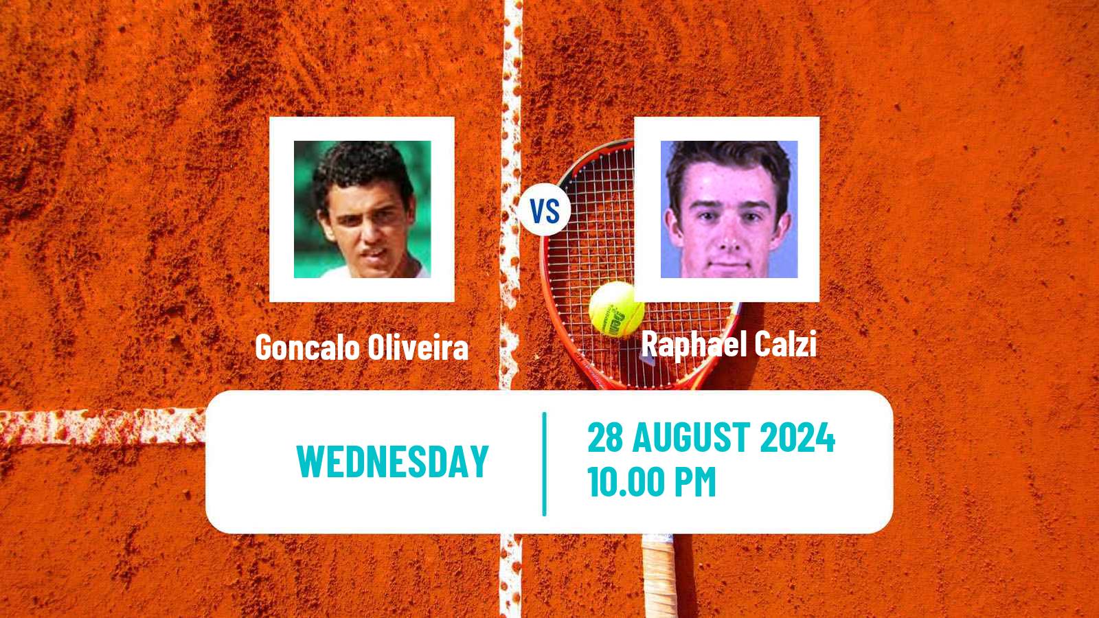 Tennis ITF M25 Hong Kong Men Goncalo Oliveira - Raphael Calzi