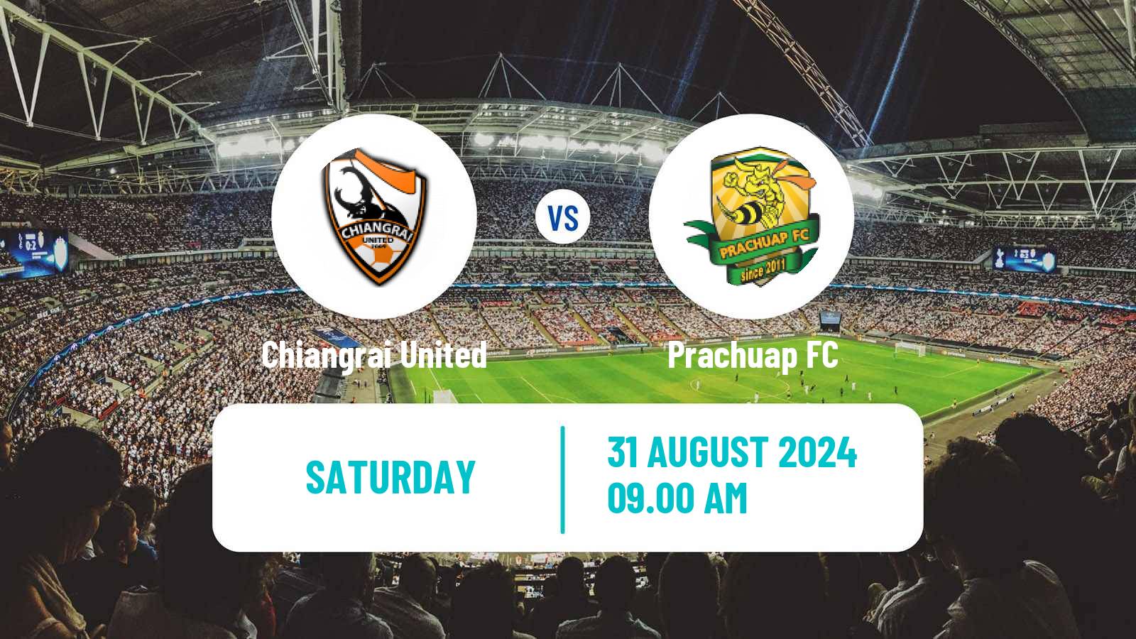 Soccer Thai League 1 Chiangrai United - Prachuap