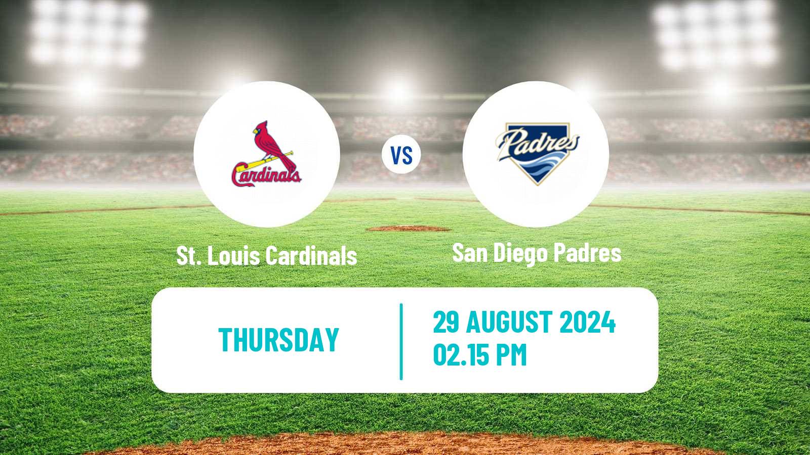 Baseball MLB St. Louis Cardinals - San Diego Padres