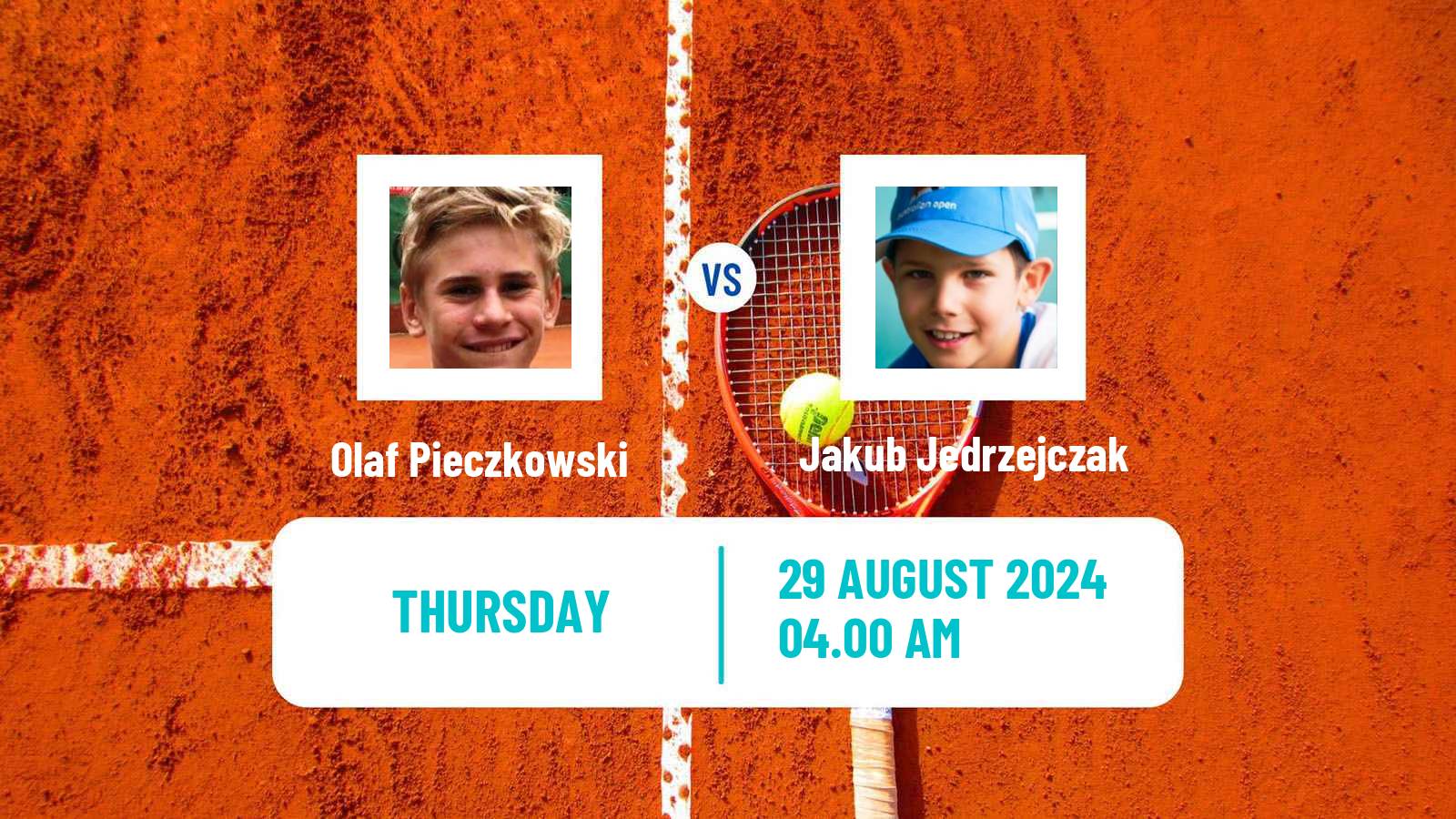 Tennis ITF M15 Szczawno Men Olaf Pieczkowski - Jakub Jedrzejczak