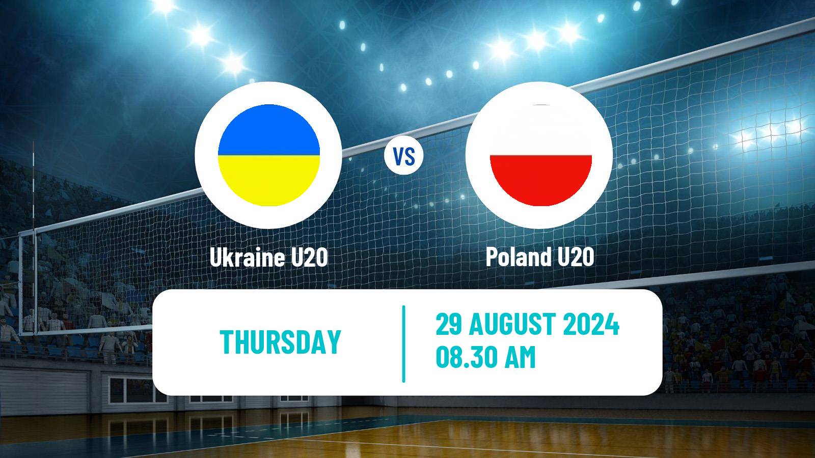 Volleyball European Championship U20 Volleyball Ukraine U20 - Poland U20