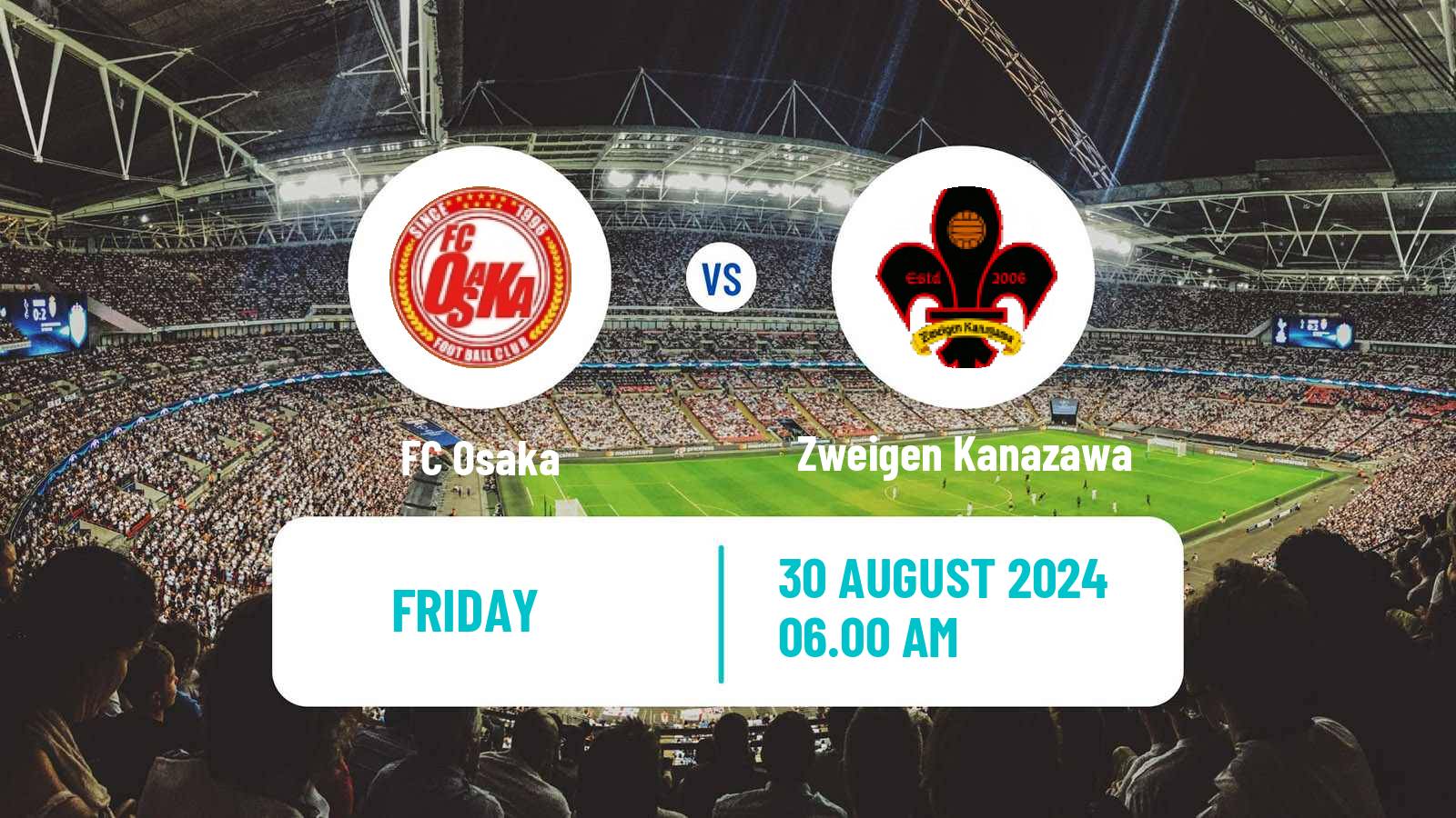 Soccer Japan J3 League Osaka - Zweigen Kanazawa