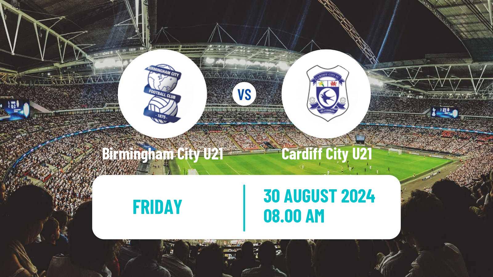 Soccer English Professional Development League Birmingham City U21 - Cardiff City U21