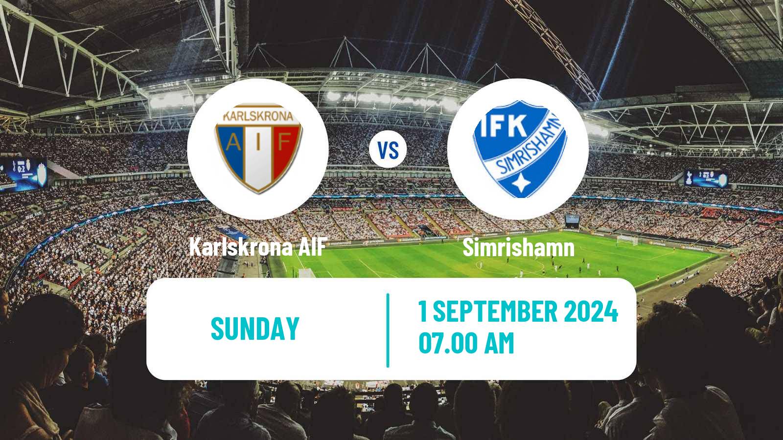 Soccer Swedish Division 2 - Södra Götaland Karlskrona AIF - Simrishamn