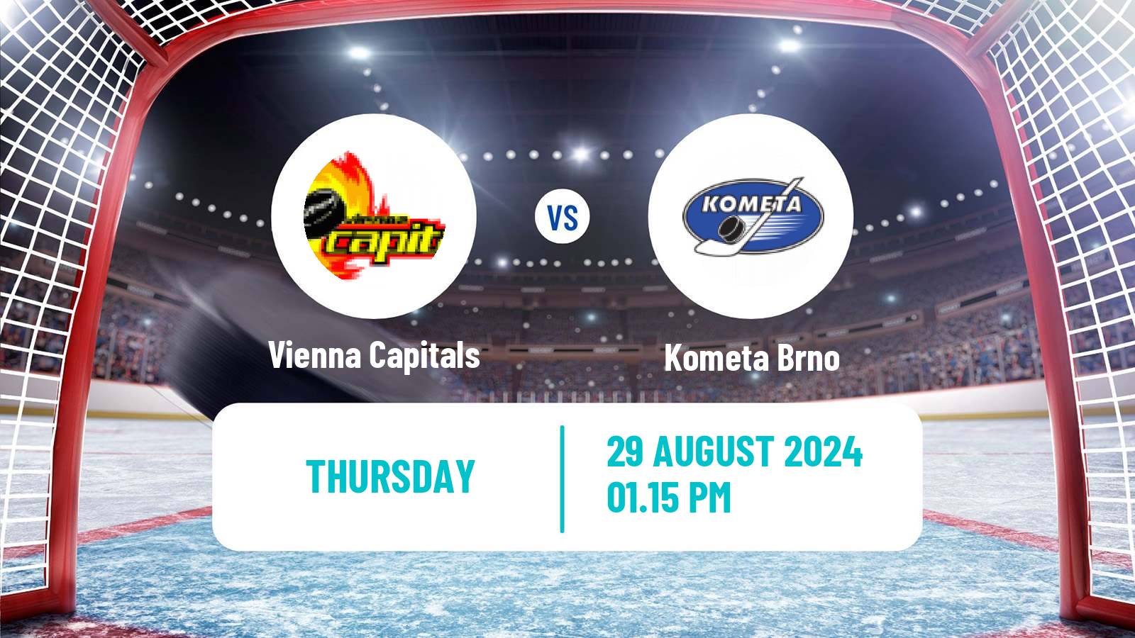 Hockey Club Friendly Ice Hockey Vienna Capitals - Kometa Brno