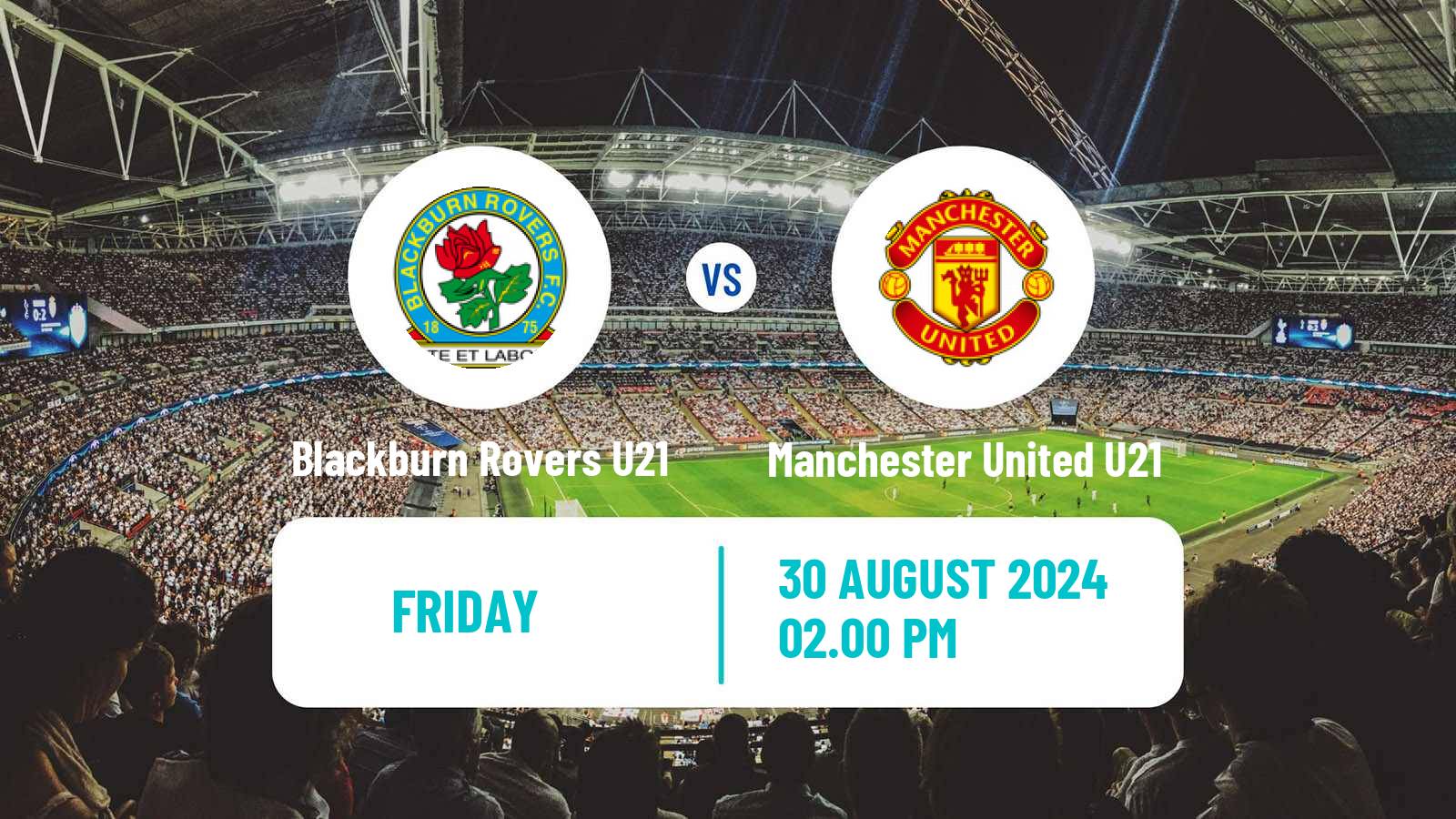 Soccer English Premier League 2 Blackburn Rovers U21 - Manchester United U21