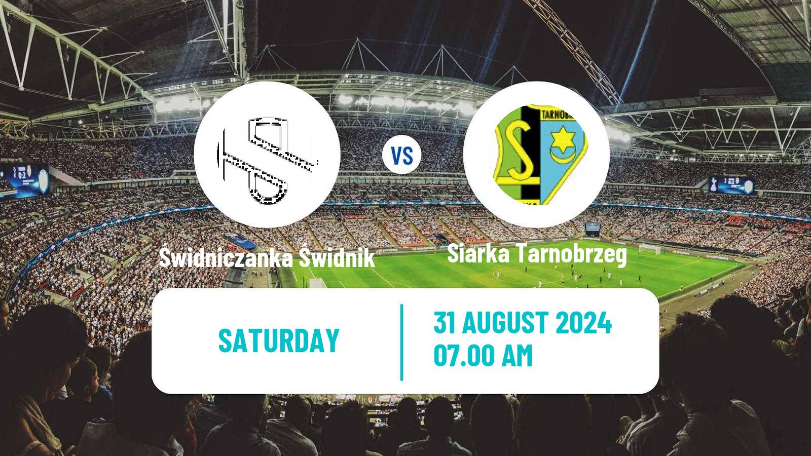 Soccer Polish Division 3 - Group IV Świdniczanka Świdnik - Siarka Tarnobrzeg