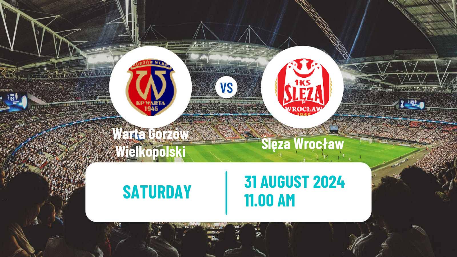 Soccer Polish Division 3 - Group III Warta Gorzów Wielkopolski - Ślęza Wrocław