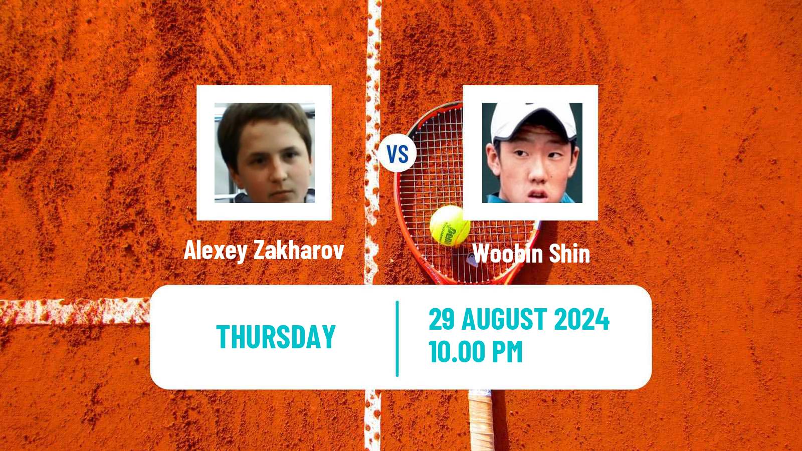 Tennis ITF M25 Hong Kong Men Alexey Zakharov - Woobin Shin