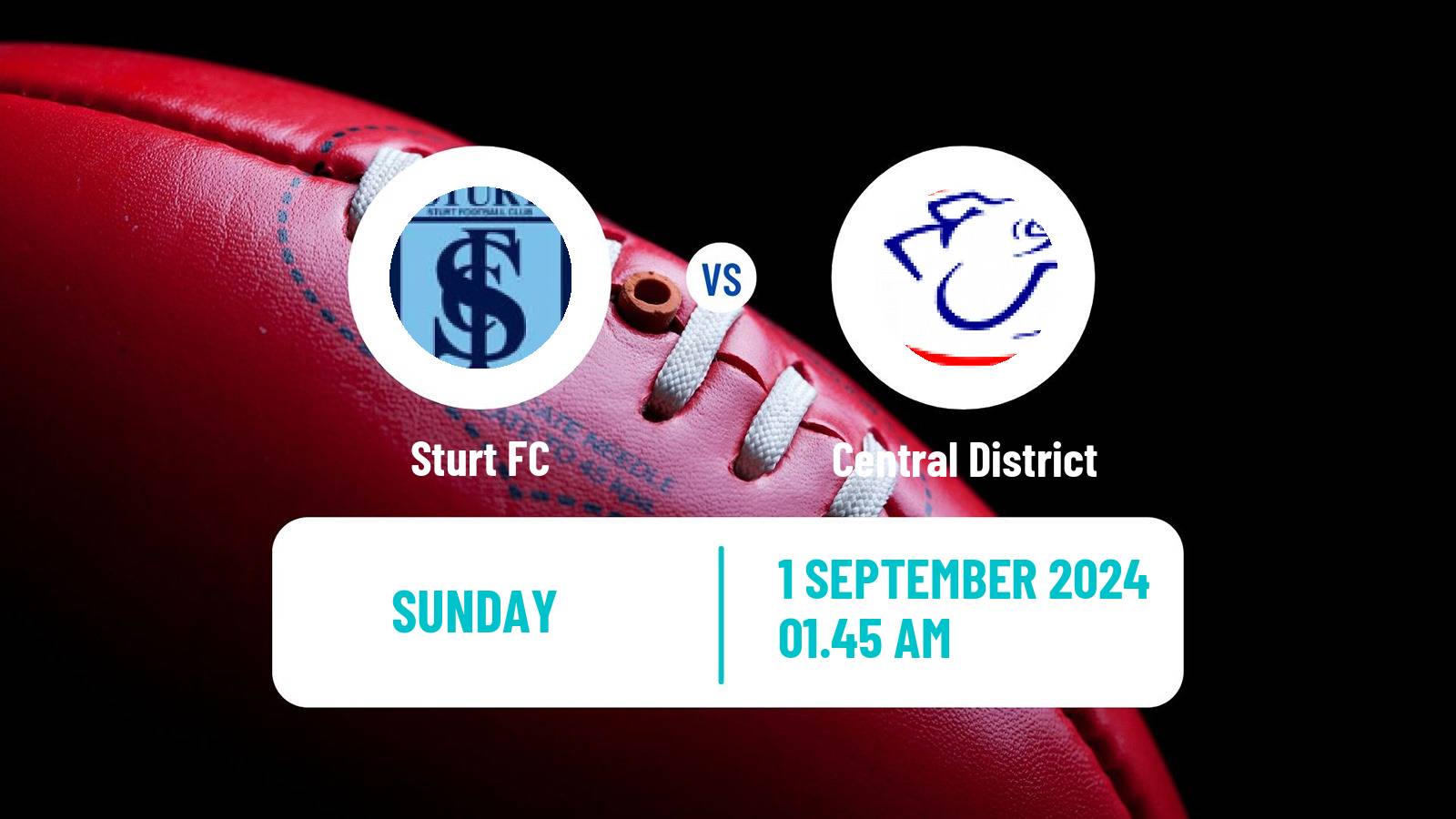 Aussie rules SANFL Sturt - Central District