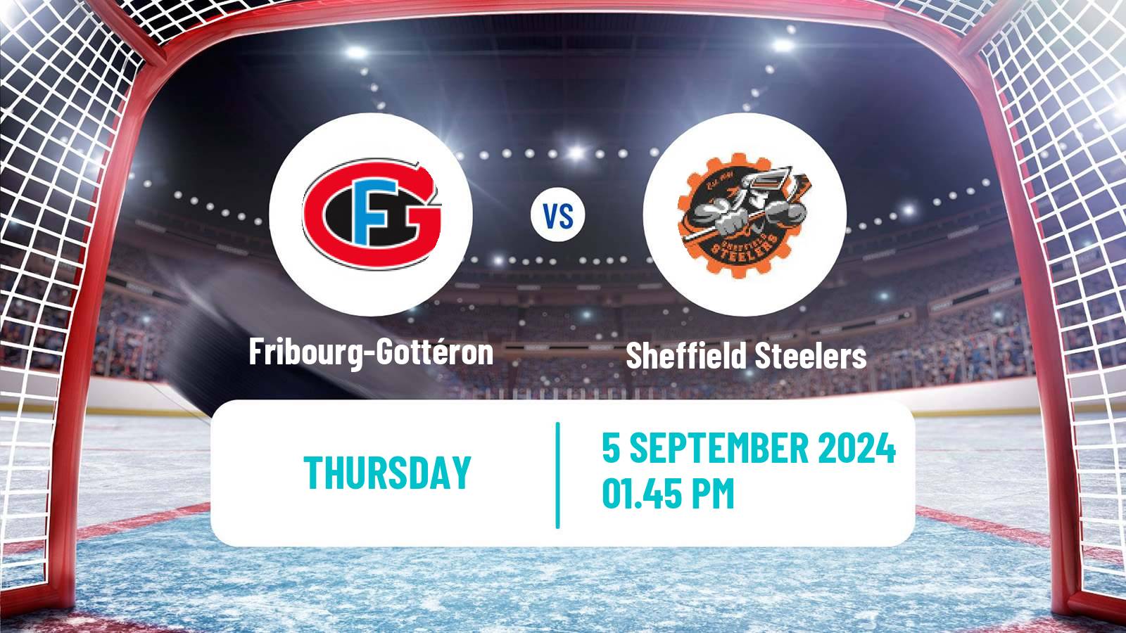 Hockey Champions League Ice Hockey Fribourg-Gottéron - Sheffield Steelers