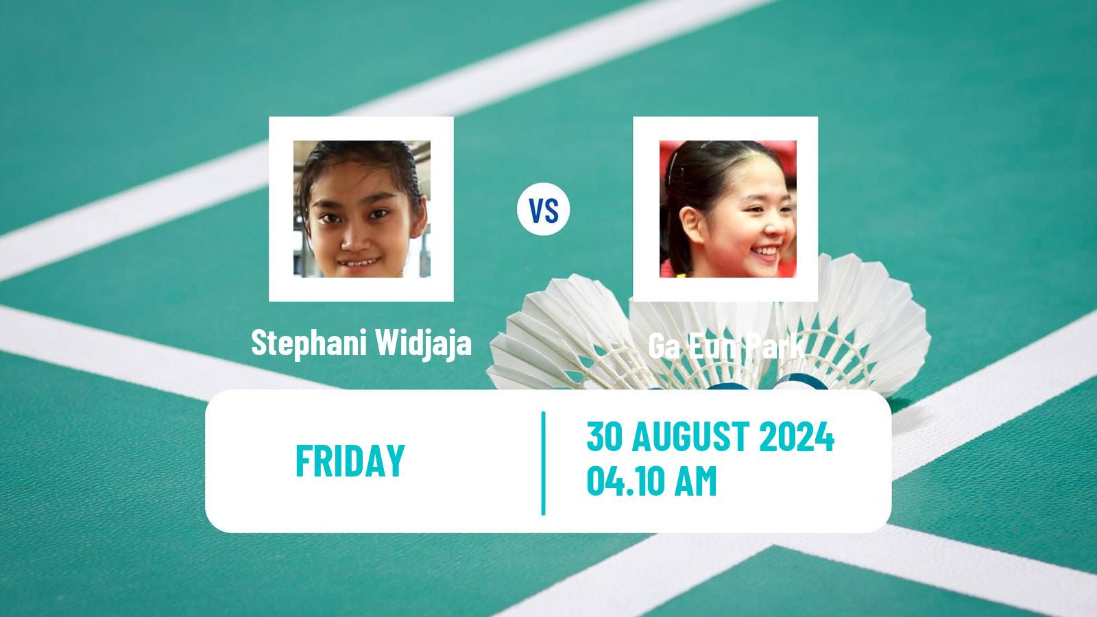 Badminton BWF World Tour Indonesia Masters 2 Women Stephani Widjaja - Ga Eun Park