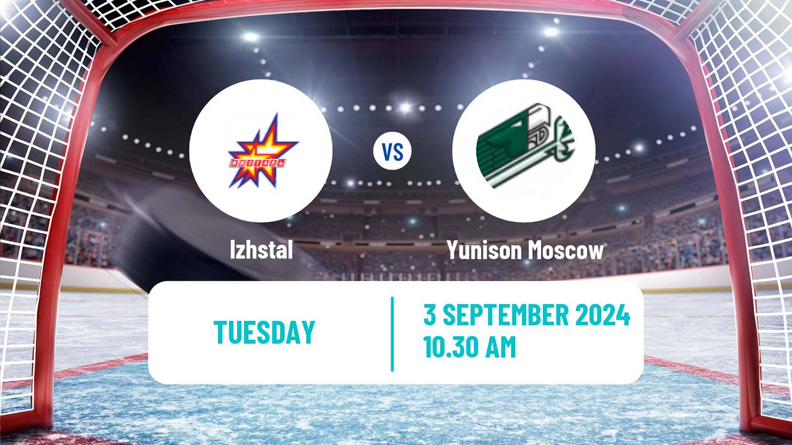 Hockey VHL Izhstal - Yunison Moscow