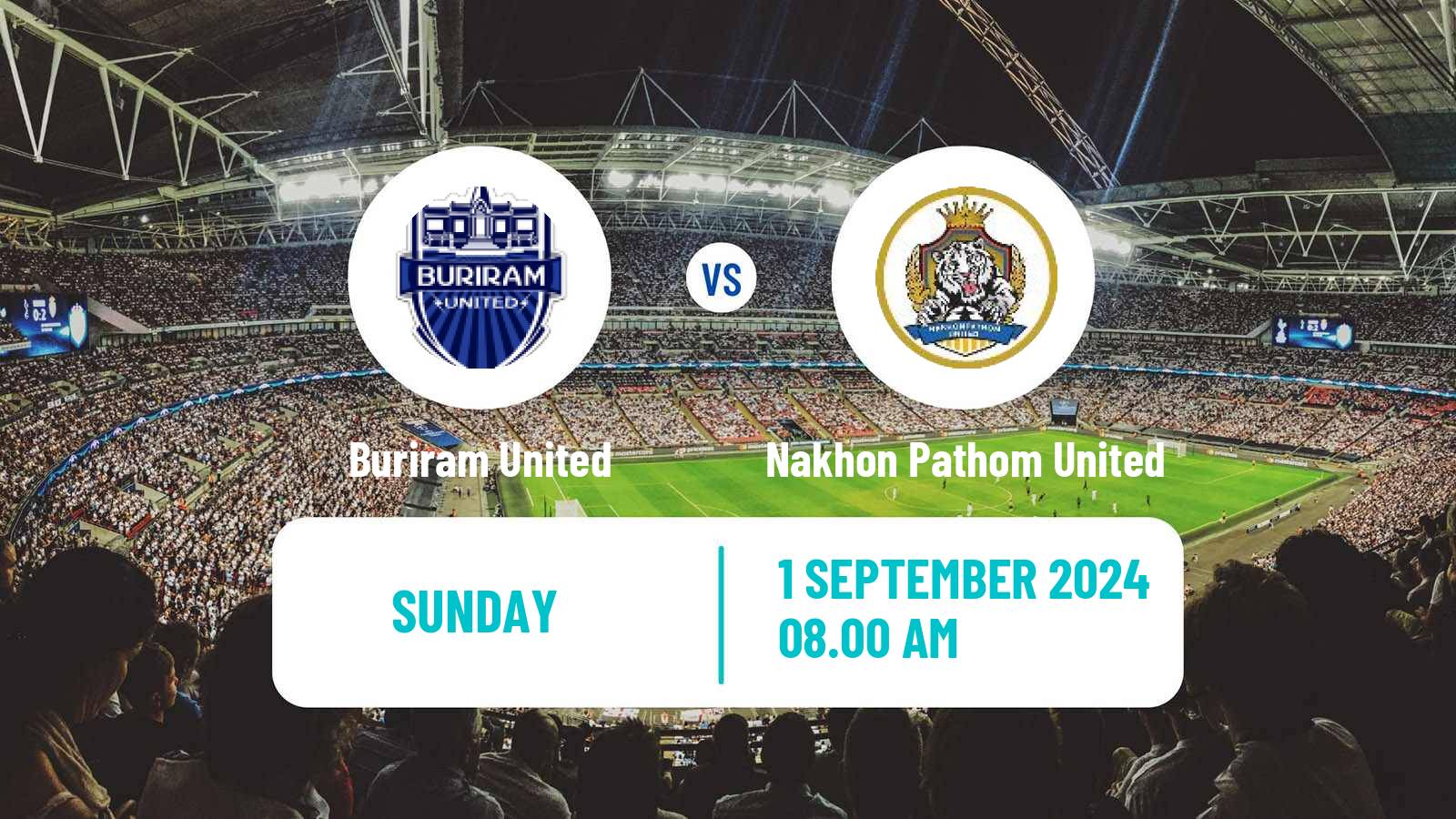 Soccer Thai League 1 Buriram United - Nakhon Pathom United