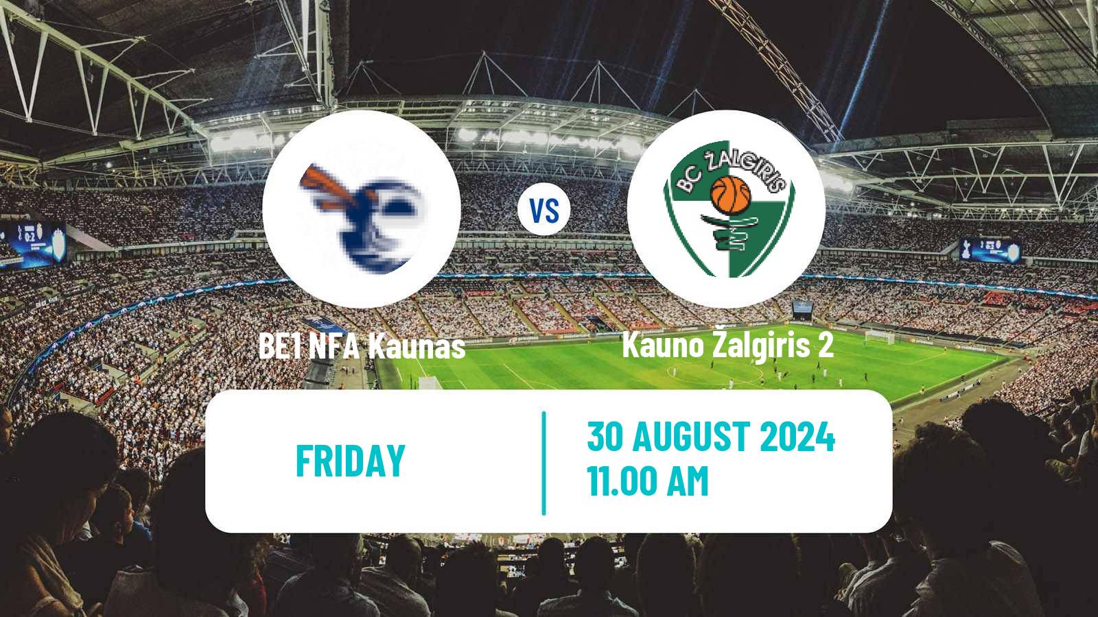 Soccer Lithuanian Division 2 BE1 NFA Kaunas - Kauno Žalgiris 2