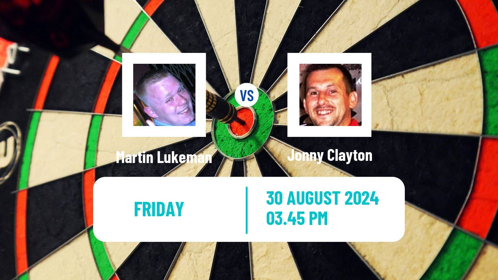 Darts European Tour 9 Martin Lukeman - Jonny Clayton