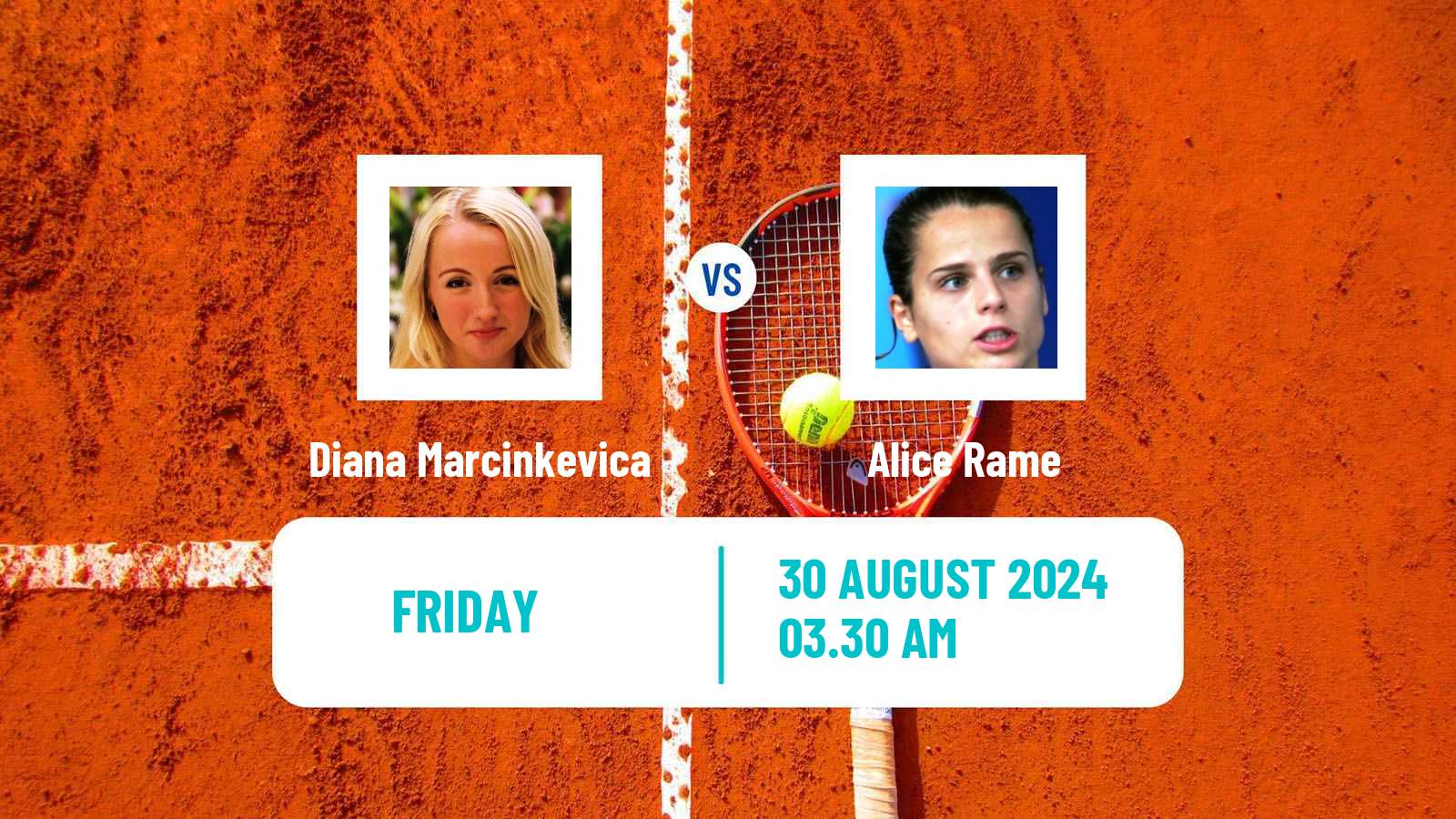 Tennis ITF W35 Collonge Bellerive Women Diana Marcinkevica - Alice Rame