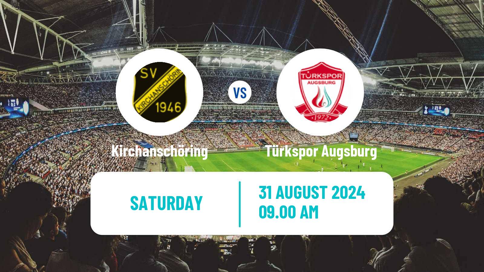 Soccer German Oberliga Bayern Süd Kirchanschöring - Türkspor Augsburg