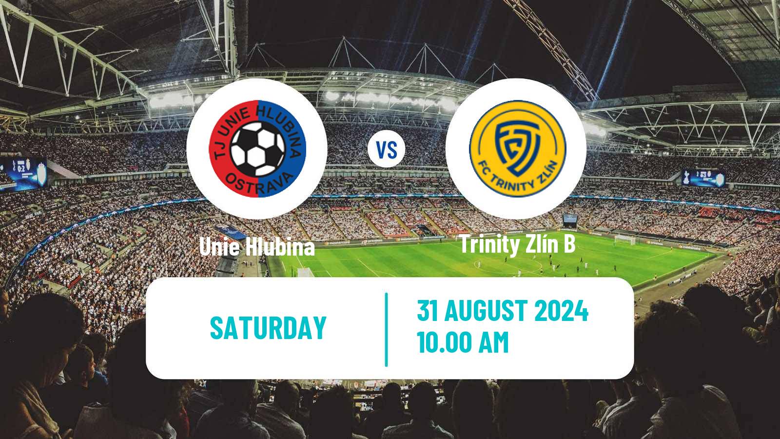 Soccer Czech MSFL Unie Hlubina - Trinity Zlín B