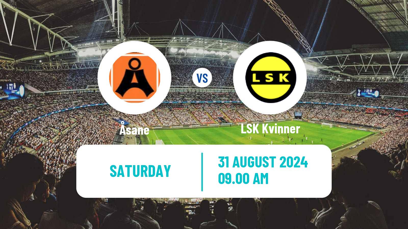 Soccer Norwegian Toppserien Women Åsane - LSK Kvinner