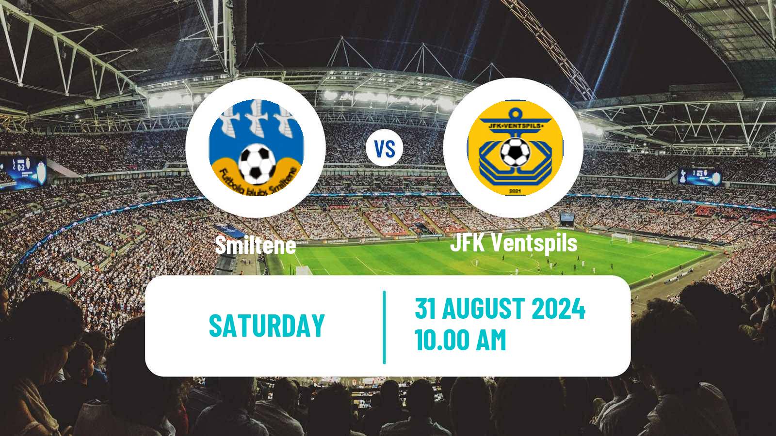 Soccer Latvian 1 Liga Smiltene - JFK Ventspils